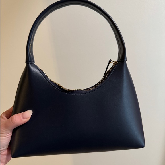 Mansur Gavriel Handbags - Mansur Gavriel Black Shoulder Bag